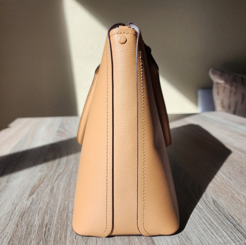 Kate Spade Darcy Large Satchel Classic Saddle Color - Picture 6 of 10